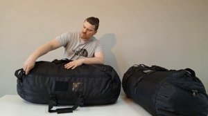 Баулы Серии "МАМОНТ-М" (130, 150 и 180 литров) в черном цвете, обзор, Компания ООО "Цех Рюкзаков".