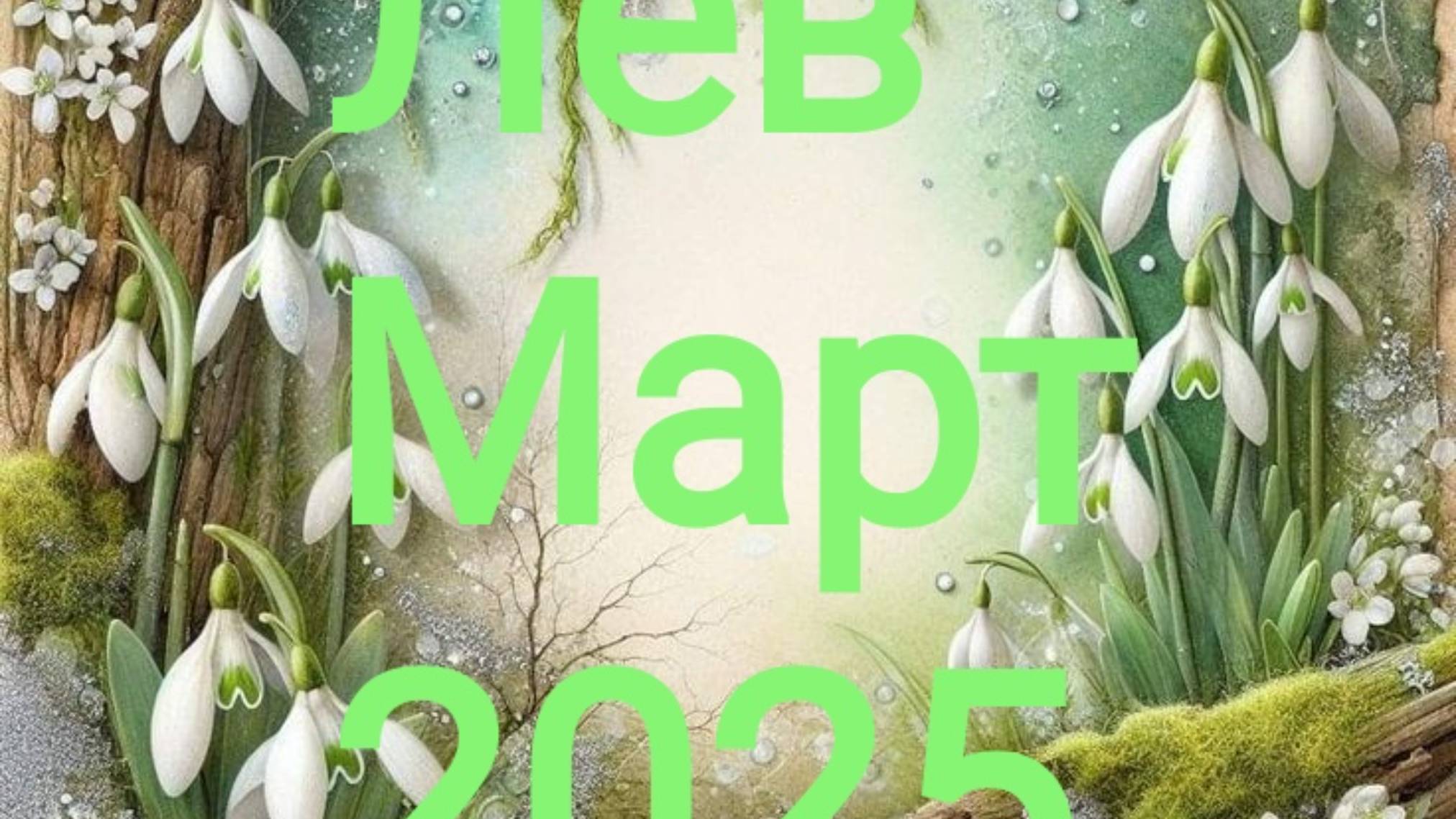 Лев. Март 2025 год. 🦋💐🍀 смотреть онлайн