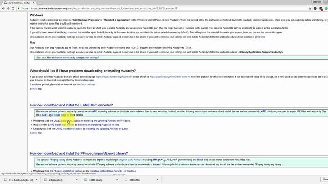 How to Save mp3's in Audacity With the LAME Encoder (MP3 error fixing) смотреть онлайн