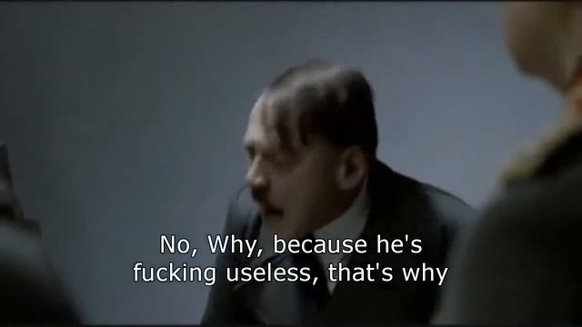 Hitler finds out his new staff car will be green смотреть онлайн