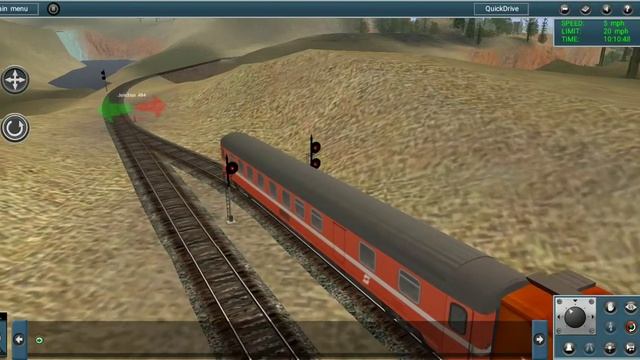 Покатушки на товарных поездах в Trainz Simulator на андроид. смотреть онлайн