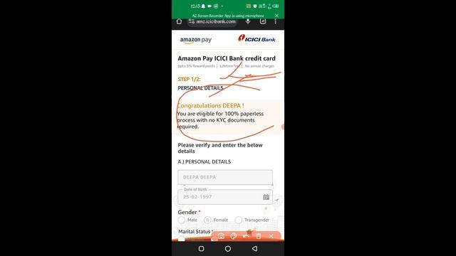 Apply Amazon Pay ICICI Bank Credit Card Online Without Video KYC and Without Income Proof 2023 смотреть онлайн