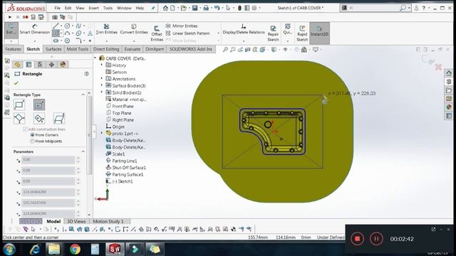 PLASTIC INJECTION MOULD DESIGN -PART 1 - SOLIDWORKS смотреть онлайн