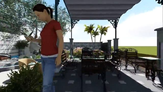 Cafe render смотреть онлайн