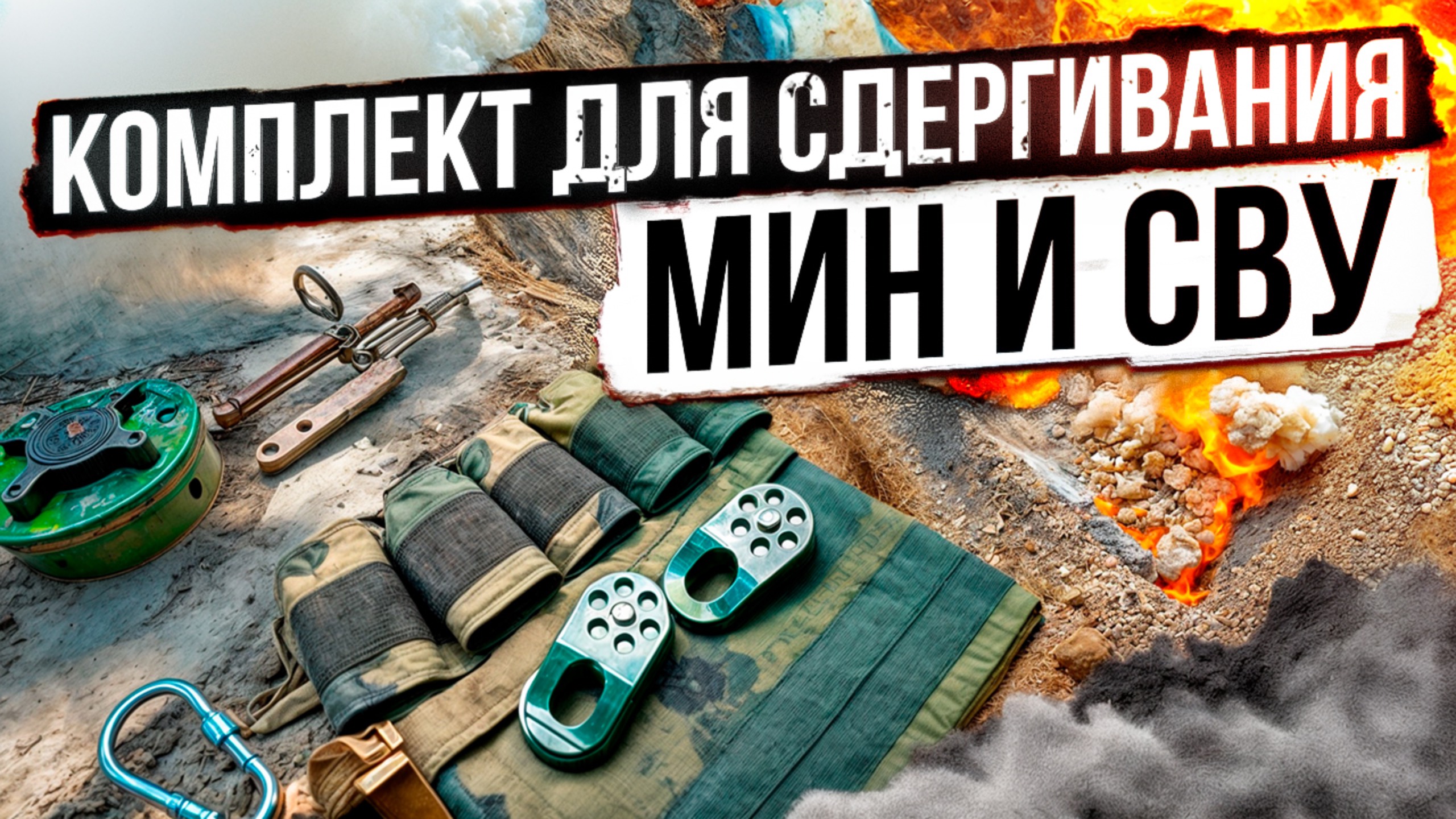 Комплект для сдергивания мин и СВУ смотреть онлайн