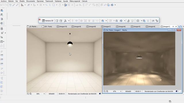 ARCHICAD SOLUCION A RUIDOS Y ARTEFACTOS EN LA ILUMINACION смотреть онлайн
