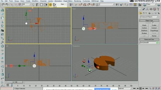 Autodesk 3D Max- Objetos de Composición 1- Parte 1 смотреть онлайн