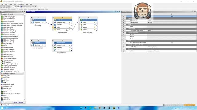 ANSYS ACP Tutorial - Composite Bending Test Simulation (3 Point Bending Test) смотреть онлайн