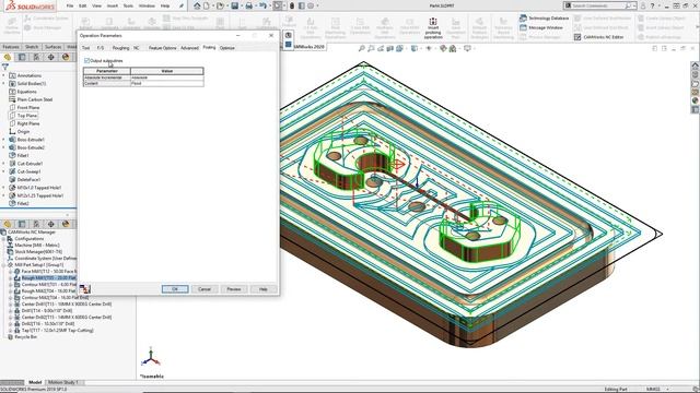 CAMWorks 2020: Subroutines for Milling operations смотреть онлайн