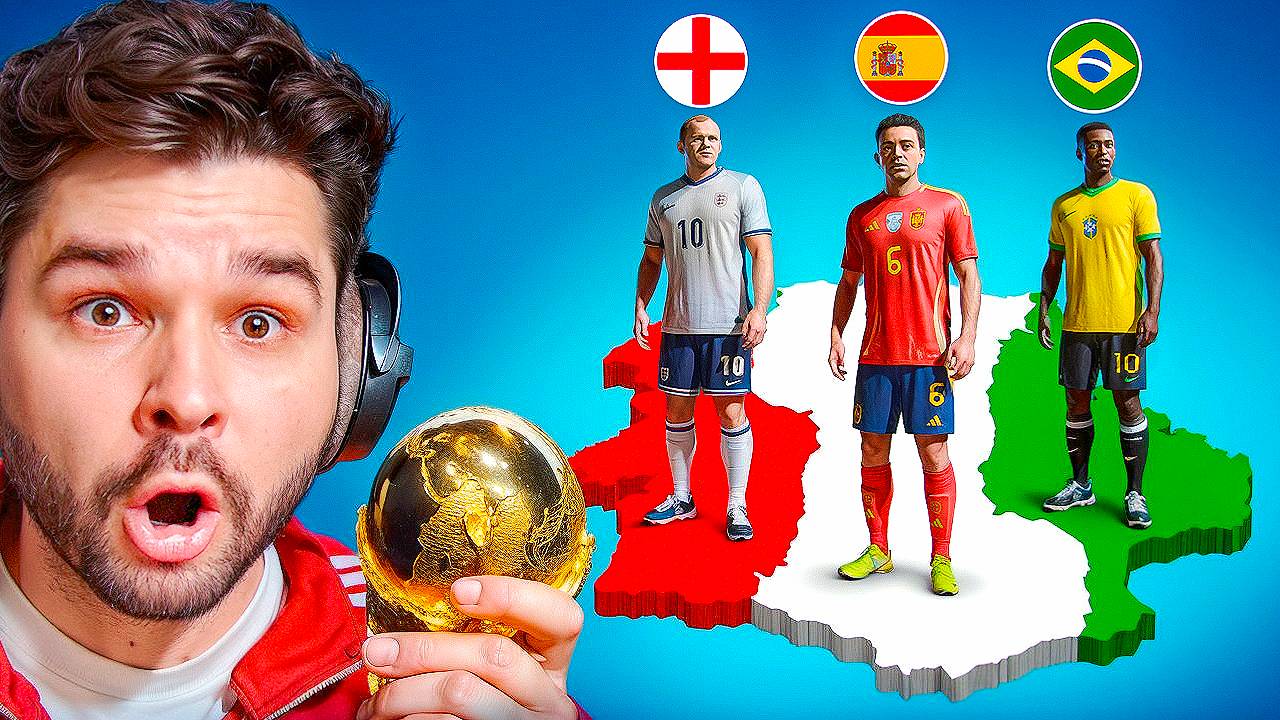ФИФА Империализм... но Все ЛЕГЕНДЫ Вернулись в СБОРНЫЕ на Чемпионат Мира!! смотреть онлайн