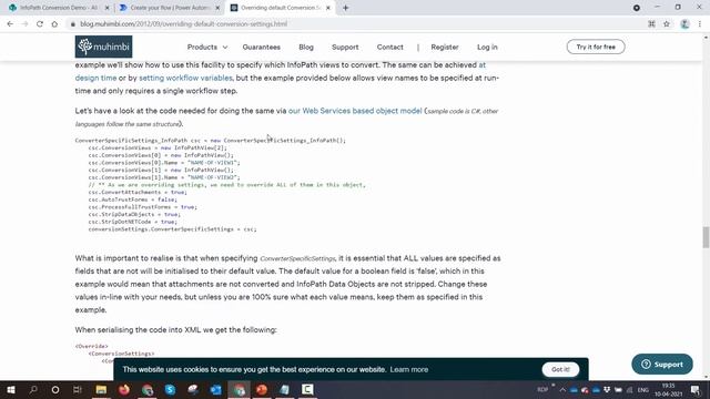 Dynamically selecting an InfoPath PDF Conversion View from Power Automate смотреть онлайн