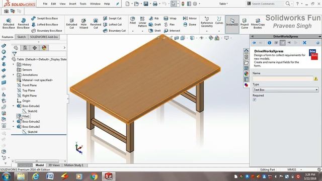 Solidworks DriveWorks Xpress Tutorial | Design Automation | Automate a Model to create a new one смотреть онлайн