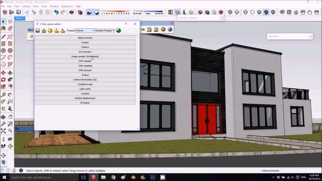 V ray for SketchUp Tutorial - Options смотреть онлайн
