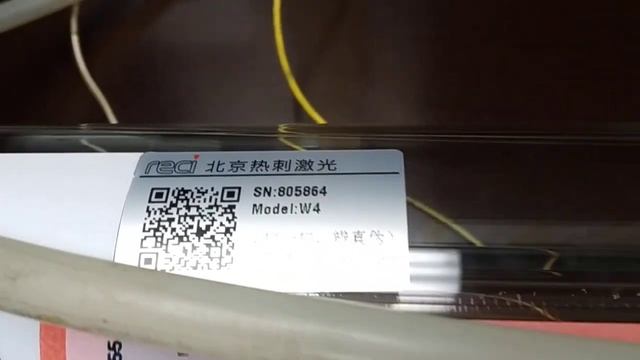Reci W4 (100-130 Вт) Лазерная трубка Co2 проверка перед отгрузкой смотреть онлайн