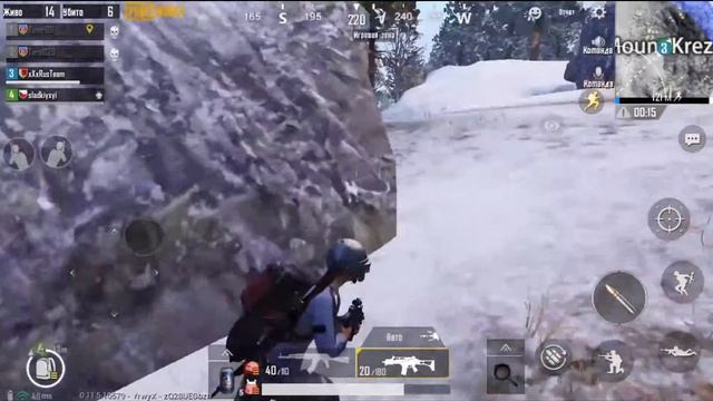В поисках крутых моментов Pubg Mobile. Прострел через воду смотреть онлайн
