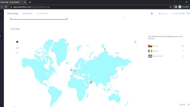 Threat Map - PowerDMARC смотреть онлайн