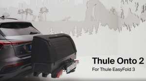 Автомобильный бокс на фаркоп Thule Onto 2 для Easy Fold 3 9092