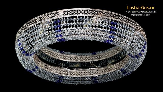 Хрустальная люстра «Венеция Кольцо №8» - Гусь-Хрустальный завод смотреть онлайн