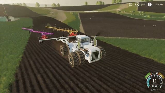 fs 19 карта The Pacific Northwest пашем в два плуга №24 смотреть онлайн
