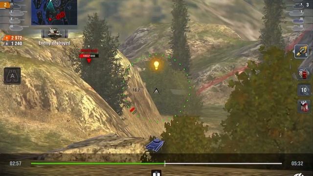 Object 752, WOTB, world of tanks blitz. 5200 damage. смотреть онлайн