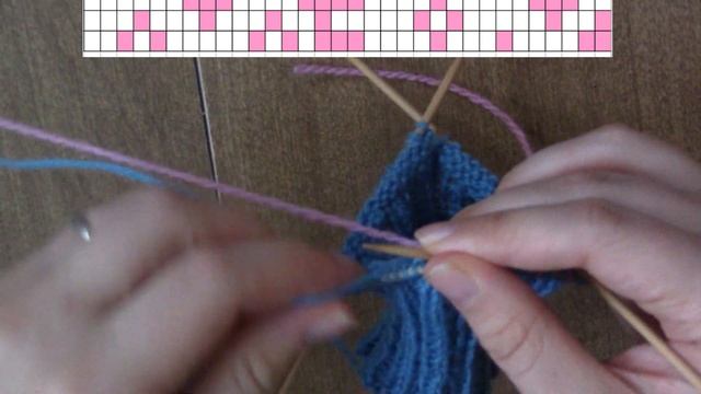 Flamingo Fingerless Glove Part 1