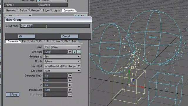 Group Dynamics Tutorial In NewTek's LightWave 3D смотреть онлайн