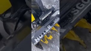 Снегоуборщик Хутер 4100. 8 лет эксплуатации.Доработки..