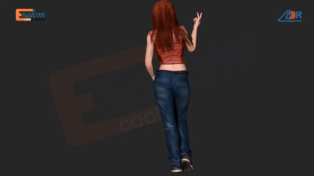 Alexandra Daddario Zbrush 3D Rigged model смотреть онлайн