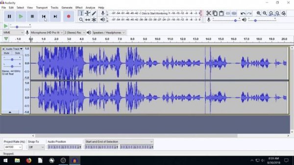 Audacity Lesson 4 - Audio Clipping