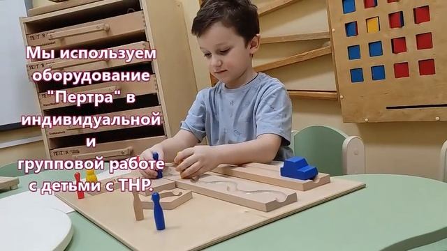 Оборудование Пертра в работе педагога-психолога с детьми ТНР смотреть онлайн