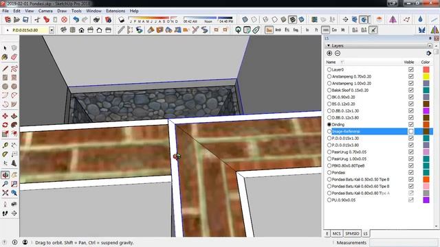 SketchUp BIM Modeling Dinding Rumah Tinggal Menggunakan Profile Builder 3 #02 смотреть онлайн