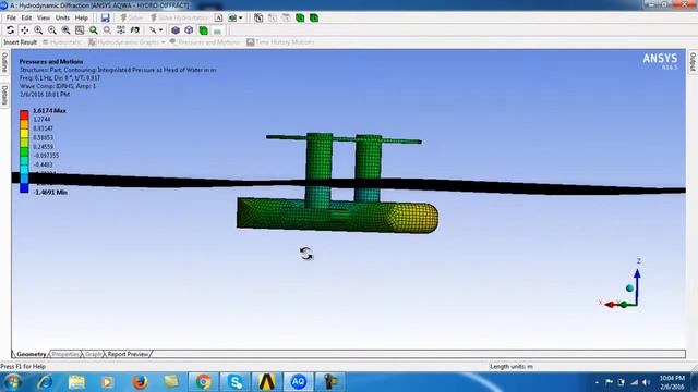 ANSYS AQWA ANALYSIS смотреть онлайн