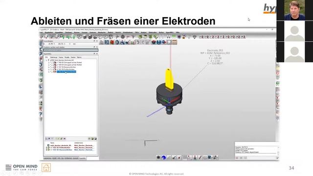 Webinar: "hyperMILL® für den Modell- und Formenbau" смотреть онлайн