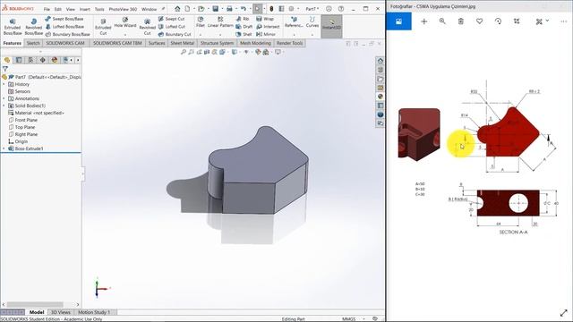 SOLIDWORKS CSWA Uygulama Örnekleri смотреть онлайн