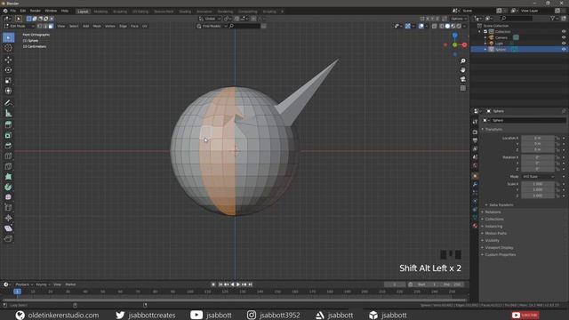 [Blender 2.8] How to do basic modeling in Blender смотреть онлайн