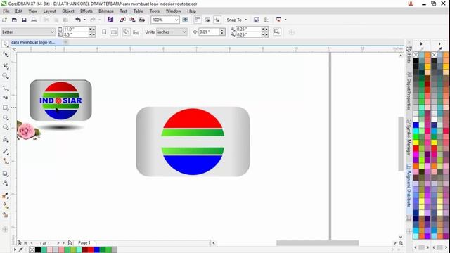 tutorial lengkap membuat logo indosiar смотреть онлайн