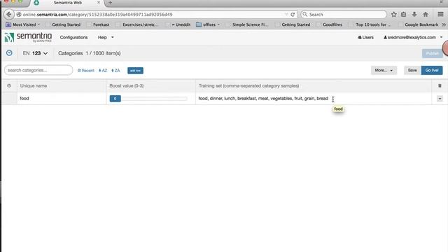Semantria Web Configurator - Introduction