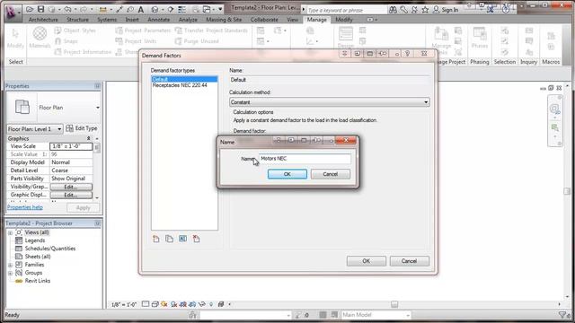 Revit 2013 MEP Electrical Demand Factors смотреть онлайн