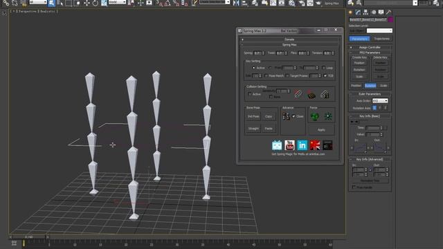 Spring Max Tutorial - 05 Pose Match and Bone Relation смотреть онлайн