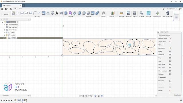 Class 07. Fusion 360 Voronoi bracelet 보로노이 팔찌를 만들어 보아요. смотреть онлайн