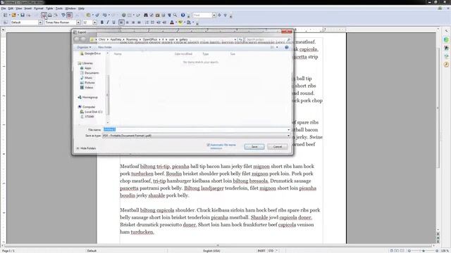 Open Office Writer Tutorial - 11 - Export As PDF смотреть онлайн
