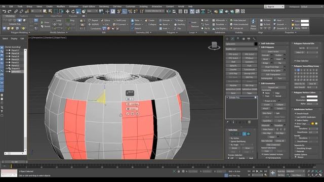 Topology Hard Surface: Sci-fi Sphere Hard Surface Modeling In 3ds Max || N°_159 смотреть онлайн
