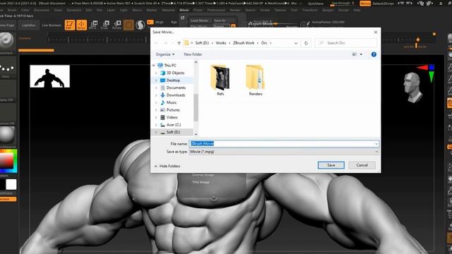 ZBrush Secrets: Rendering Video Out Of ZBrush for beginers смотреть онлайн