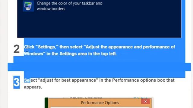 How to Adjust Visual Effects in Windows 8 смотреть онлайн