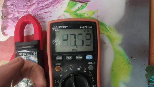 Входное сопротивление. Aneng ST212 измерение Aneng AN870 TRMS смотреть онлайн