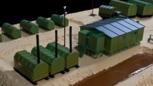 Макет буровой  установки