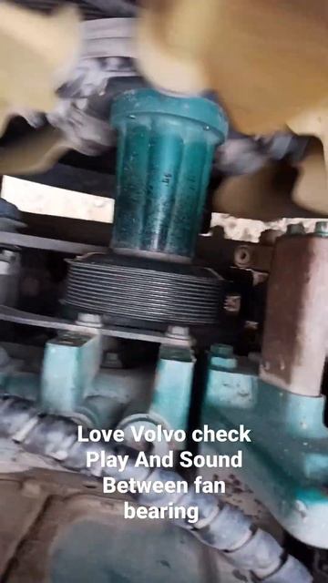 Volvo Excavator Fan Check #volvo #excavator #operator