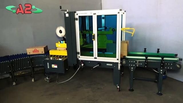Автоматический заклейщик гофрокоробов A2 SM11 смотреть онлайн