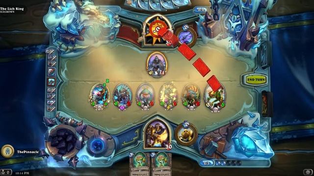 Hearthstone : Beating The Lich King With Paladin смотреть онлайн