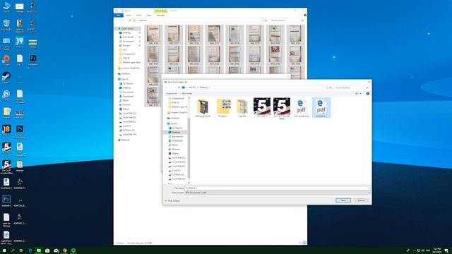How to create a PDF from multiple images смотреть онлайн